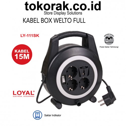 KABEL ROLL WELTO MINI FULL 15M SK LY-111